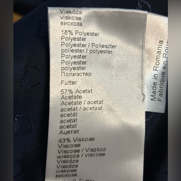 DIGEL Doug Blazer Linen Wool Blend Checked Blazer, Luxury Germany Designer - Picture 12 of 16